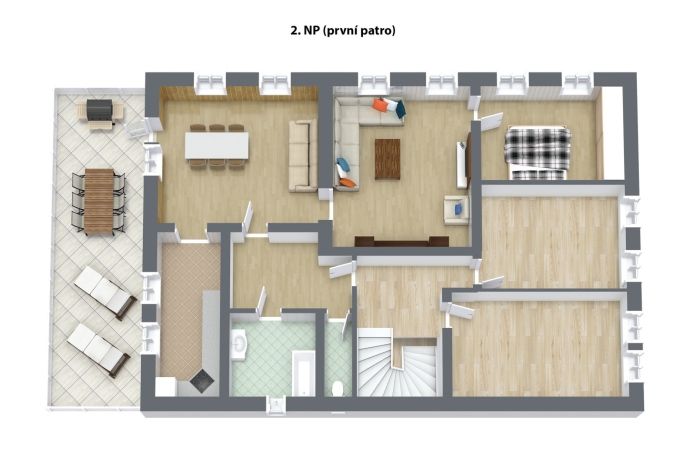 Prodej, Hotel, penzion, Pernink