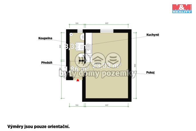 Pronájem, Byt 1+kk, Plzeň