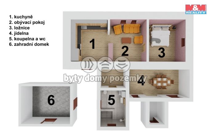 Prodej, Chalupa, Přeskače