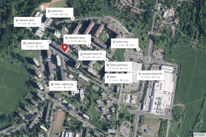 Pronájem, Byt 2+1, Česká Lípa