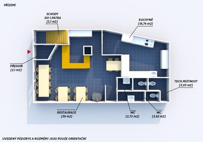 Pronájem, Restaurace, stravování, Domažlice