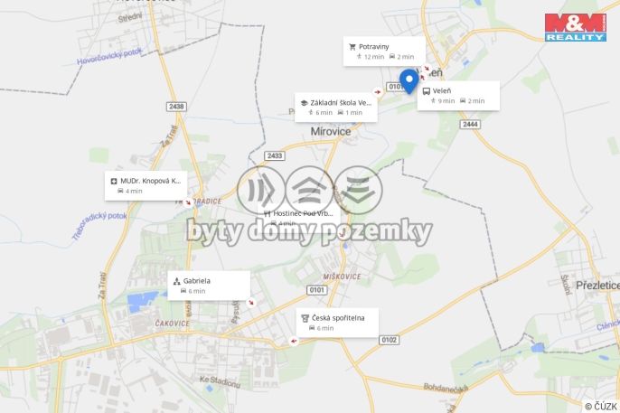 Prodej, Rodinný dům, Veleň