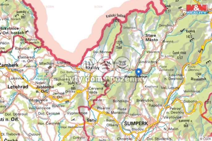 Prodej, Byt 2+1, Hanušovice