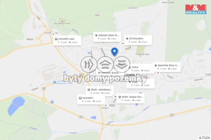 Prodej, Byt 3+1, Hroznětín