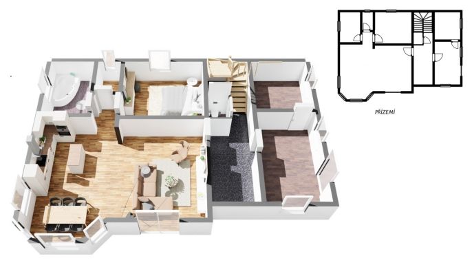 Prodej, Rodinný dům, Čestice