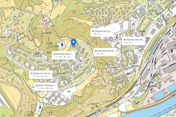 Pronájem, Byt 1+kk, Ústí nad Labem