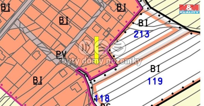 Prodej, Pozemek k bydlení, Slavičín