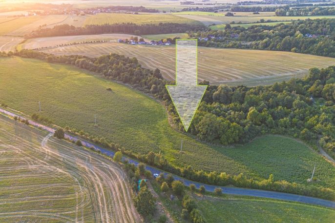 Prodej, Pole, Žlebské Chvalovice