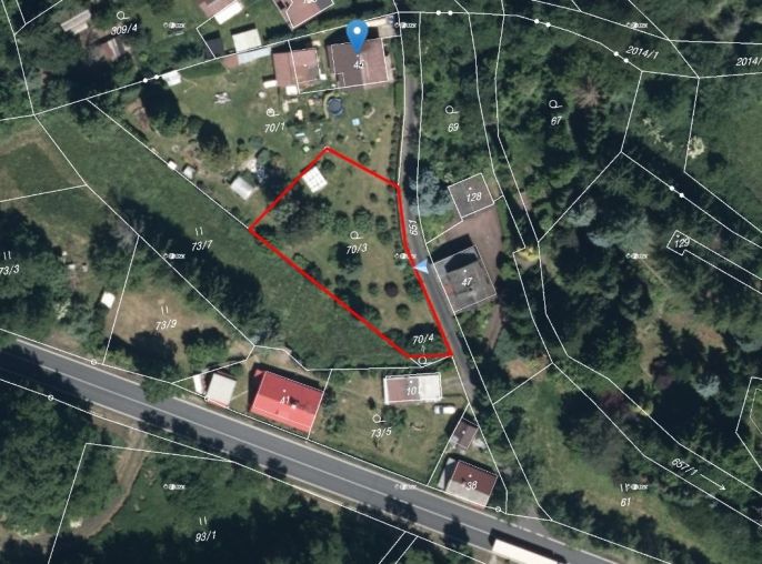 Prodej, Pozemek k bydlení, Krásný Les