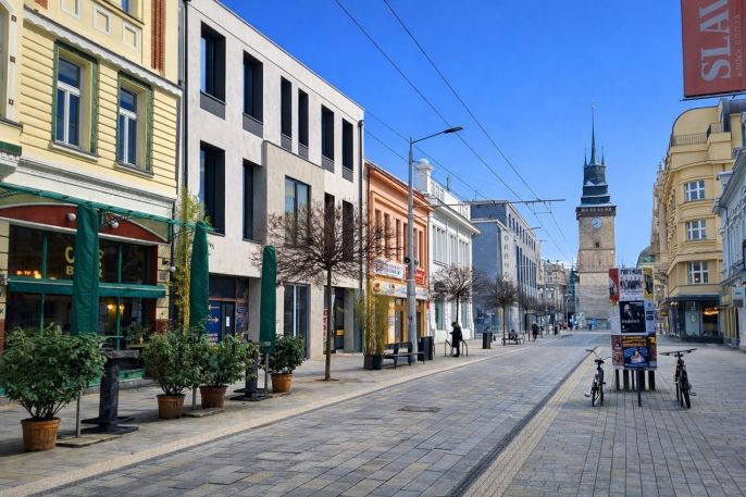 Pronájem, Obchod a služby, Pardubice