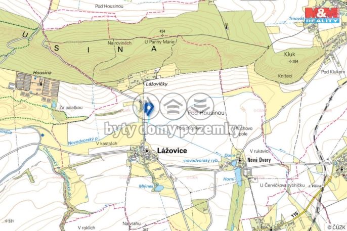 Prodej, Pole, Lážovice