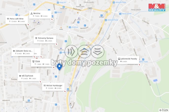 Prodej, Byt 2+1, Jablonec nad Nisou