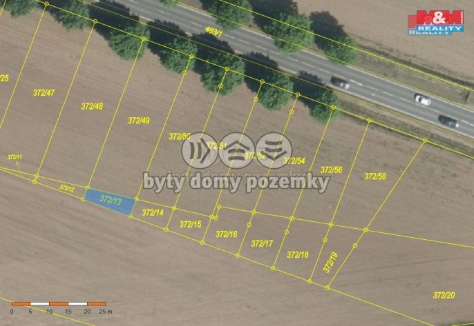 Prodej, Pole, Bylany