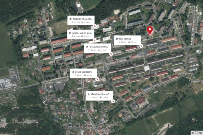 Prodej, Byt 3+1, Habartov