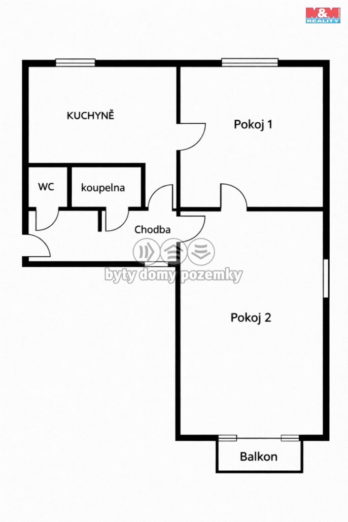 Prodej, Byt 2+1, Praha