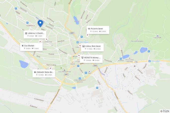 Prodej, Byt 3+1, Cvikov