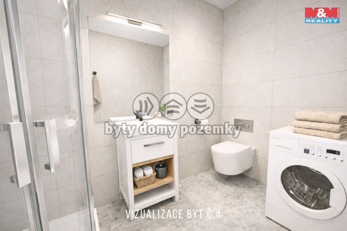 Prodej, Byt 2+kk, Žleby