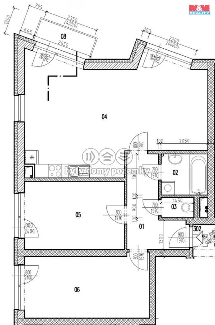 Prodej, Byt 3+kk, Plzeň