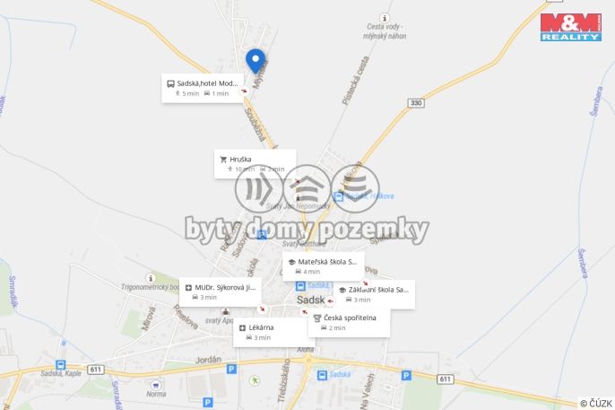 Prodej, Rodinný dům, Sadská