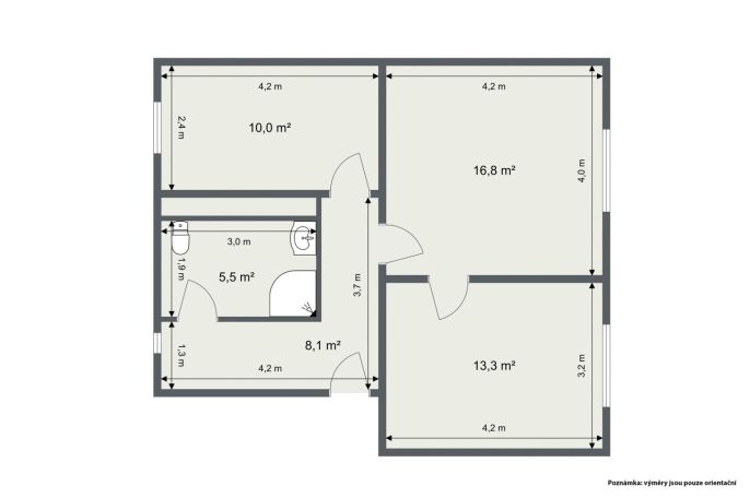 Prodej, Byt 3+1, Karlovy Vary