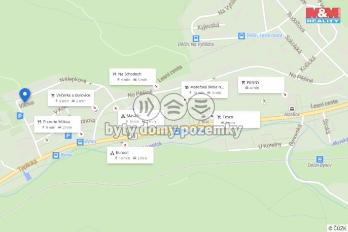 Prodej, Byt 3+1, Děčín