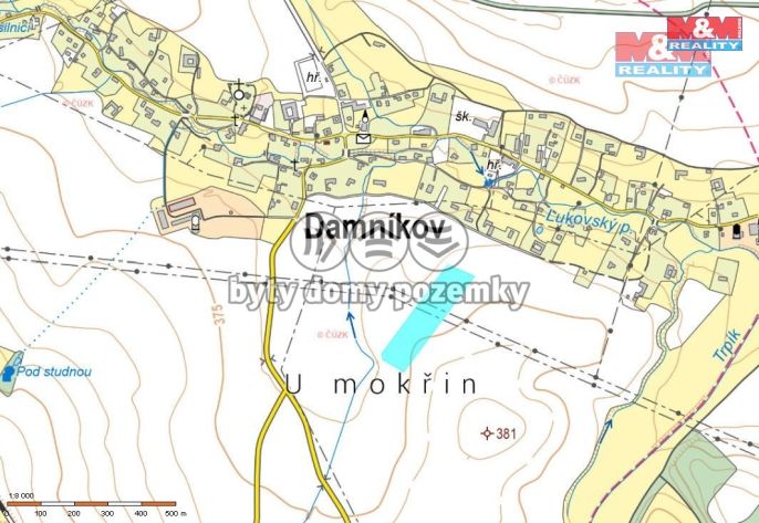 Prodej, Pole, Damníkov