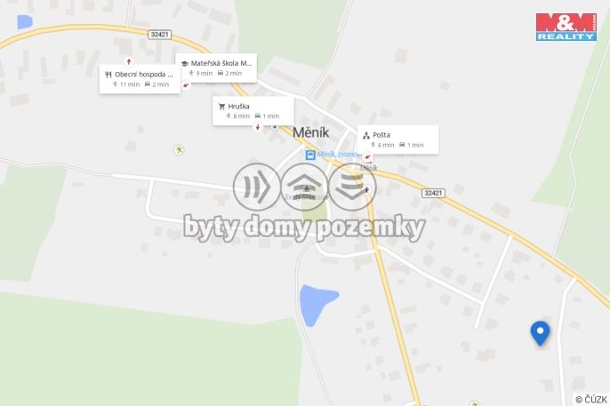 Pronájem, Rodinný dům, Měník