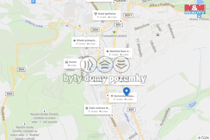 Prodej, Byt 1+1, Hronov