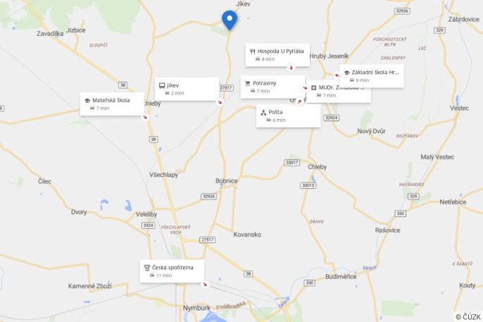 Prodej, Rodinný dům, Jíkev