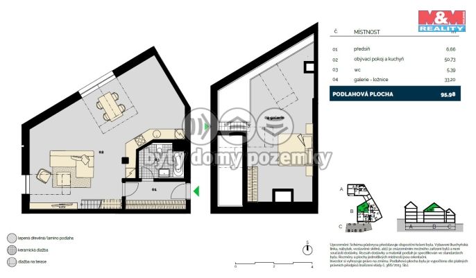 Prodej, Byt 2+kk, Praha