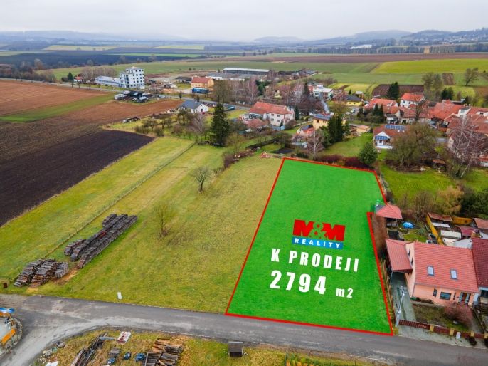 Prodej, Pozemek k bydlení, Cetkovice