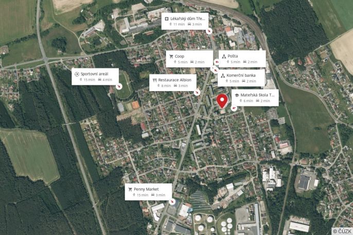 Prodej, Byt 1+1, Třemošná