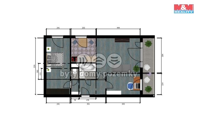 Prodej, Byt 3+1, Praha