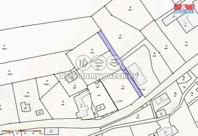 Prodej, Pozemek k bydlení, Rudná pod Pradědem