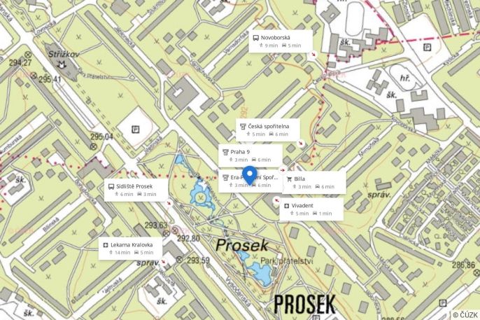 Pronájem, Byt 3+kk, Praha