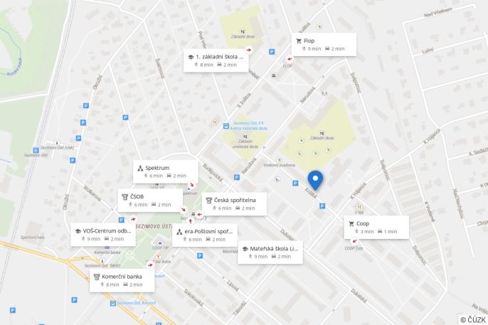 Prodej, Byt 4+1, Sezimovo Ústí