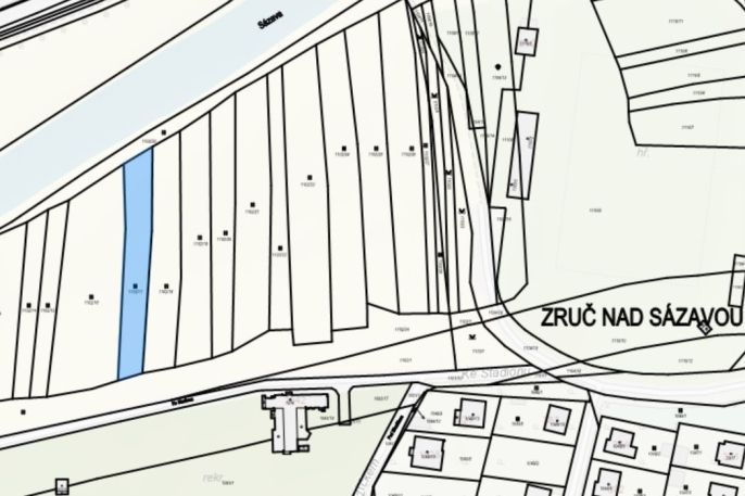 Prodej, Pozemek k bydlení, Zruč nad Sázavou