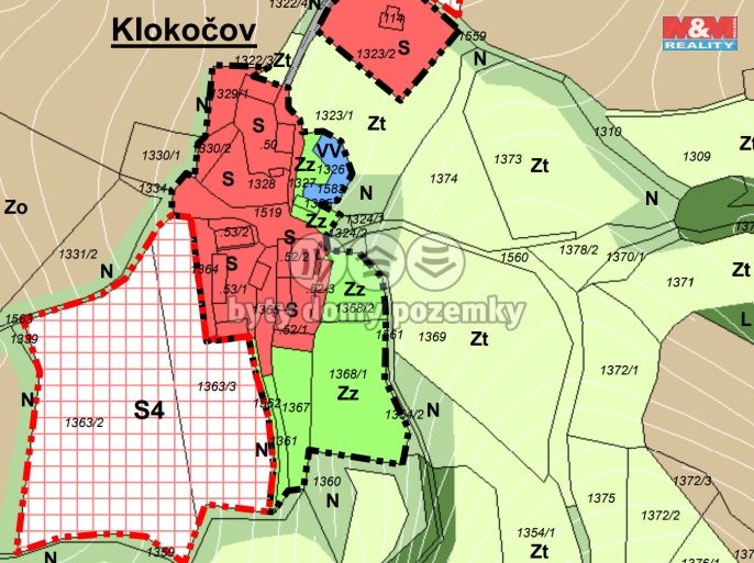 Prodej, Pozemek k bydlení, Vlksice