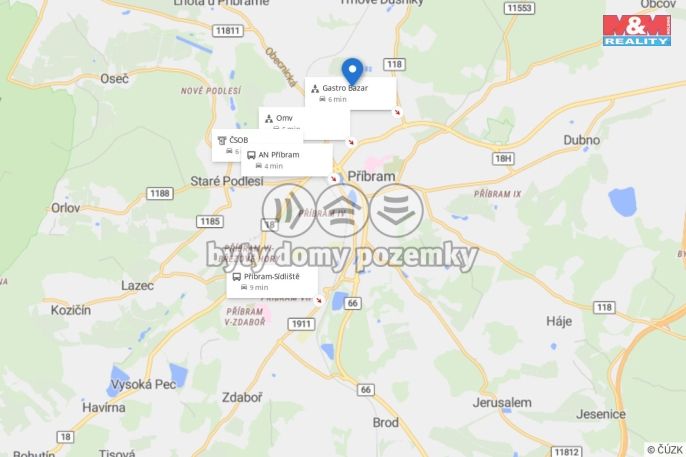 Pronájem, Kancelářský prostor, Příbram