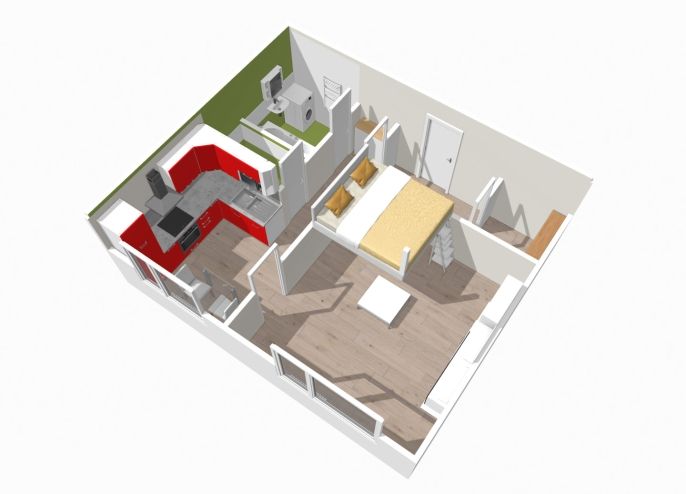 Prodej, Byt 1+1, Liberec