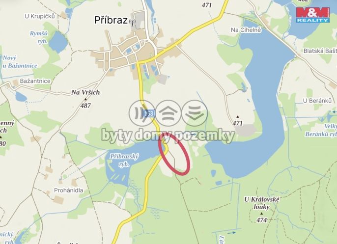 Prodej, Pole, Příbraz