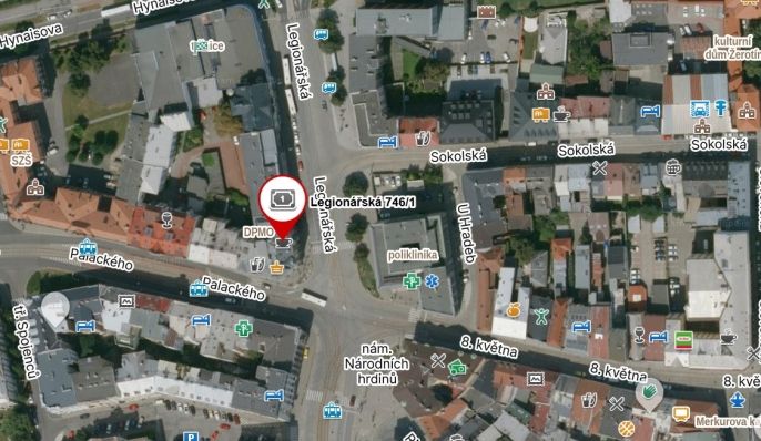Pronájem, Byt 1+kk, Olomouc
