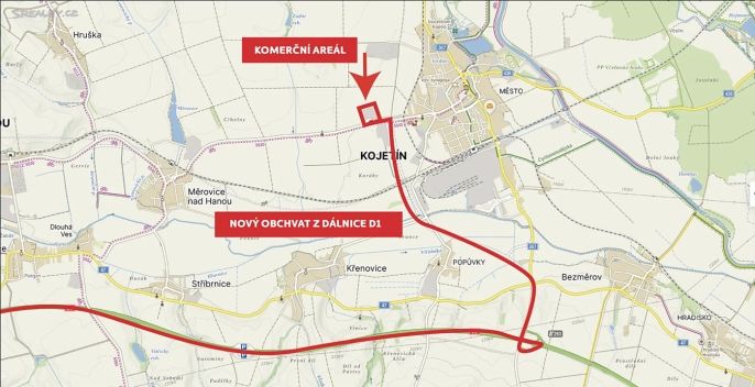 Pronájem, Sklad, Kojetín