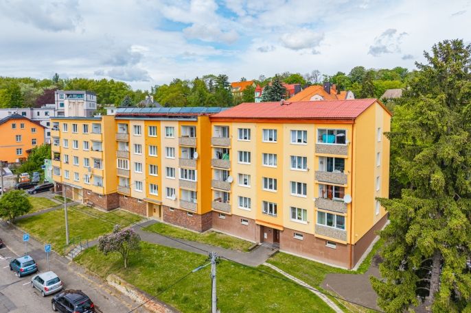 Prodej, Byt 1+1, Cheb