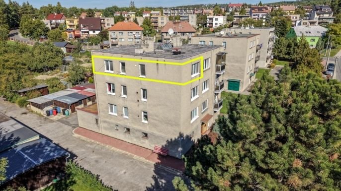 Prodej, Byt 3+1, Velká Bystřice