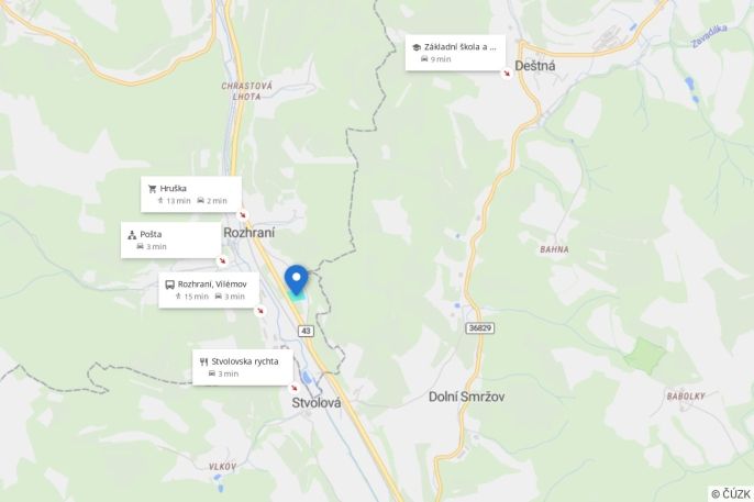 Prodej, Pozemek k bydlení, Rozhraní