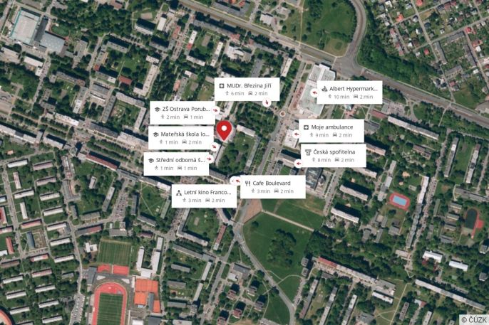 Prodej, Byt 2+1, Ostrava