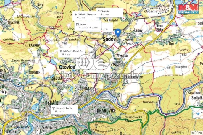 Prodej, Rodinný dům, Sadov