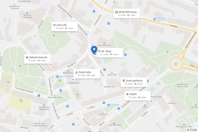 Pronájem, Obchod a služby, Mladá Boleslav