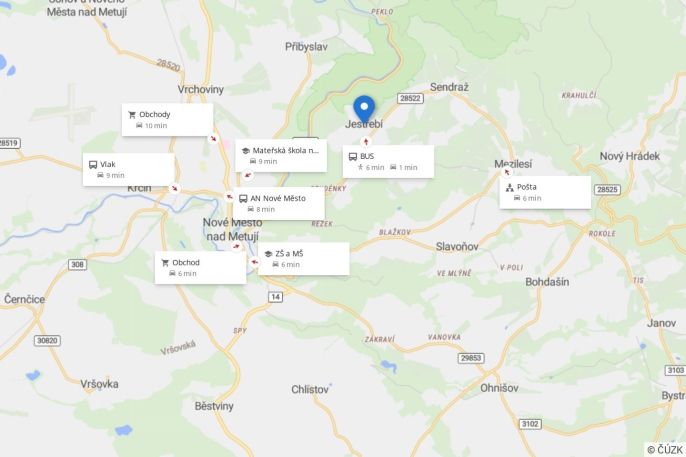 Prodej, Rodinný dům, Jestřebí